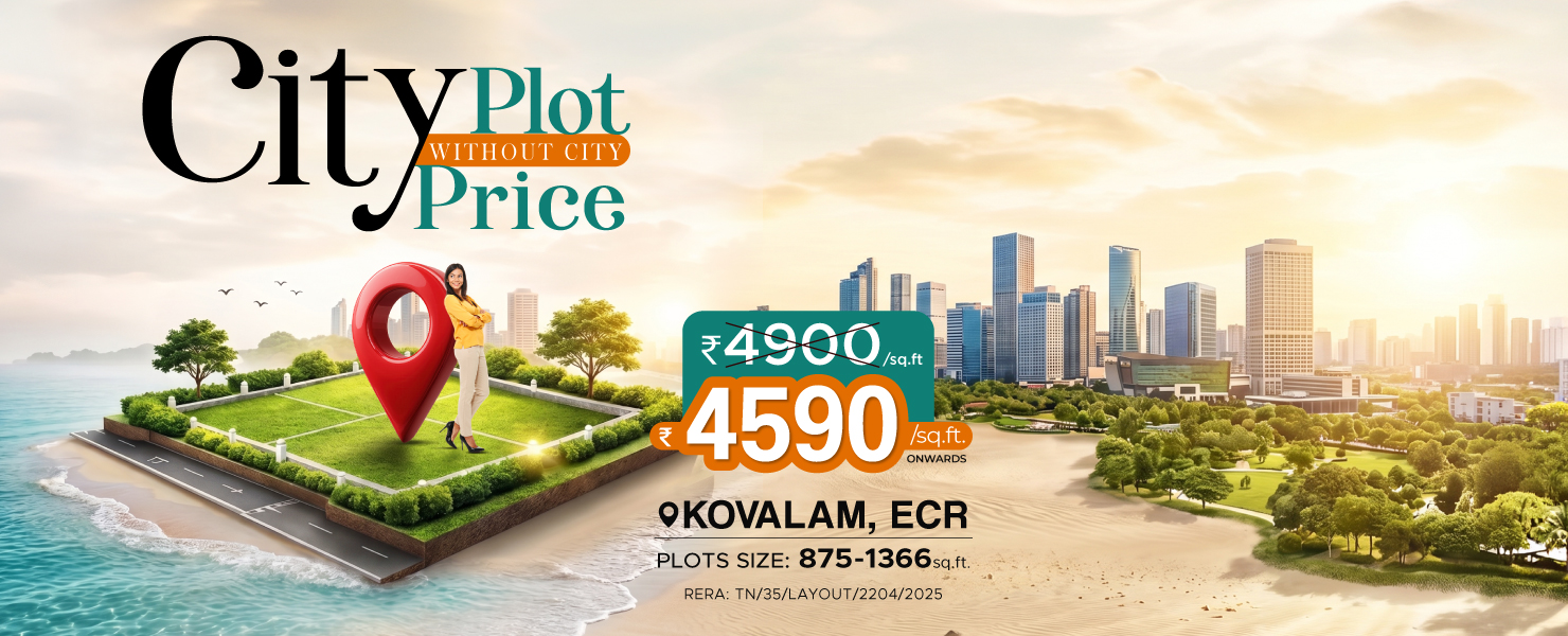 Srinivasa Palms &ndash; Premium Beachside Plots on ECR, Thiruvidanthai
